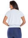 BLUSA AUTÊNTICA AZUL CLARO