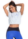 BLUSA AUTÊNTICA AZUL CLARO