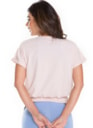 BLUSA AUTÊNTICA ROSA BEBE