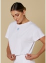 BLUSA CROPPED EL SOL BRANCO