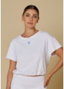 BLUSA CROPPED EL SOL BRANCO