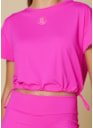 BLUSA CROPPED EL SOL PINK