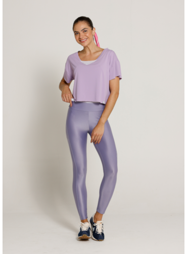 BLUSA CROPPED REPLAY LN LILÁS
