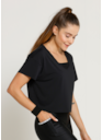 BLUSA CROPPED REPLAY LN VERDE ESMERALDA