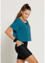 BLUSA CROPPED REPLAY LN LILÁS