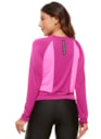 BLUSA MANGA LONGA RIDE CEREJA / ROSA NEON