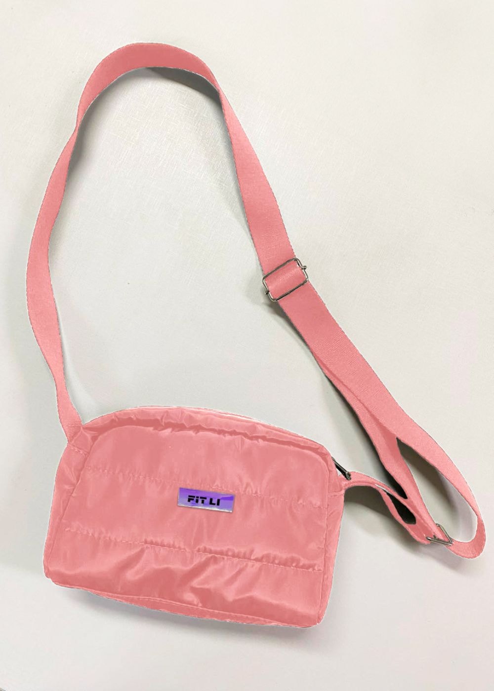 BOLSA ALÇA CROSSBODY ROSA CLARO