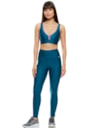 CALÇA LEGGING 7/8 SAMPA VERDE PETRÓLEO