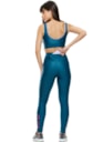 CALÇA LEGGING 7/8 SAMPA VERDE PETRÓLEO
