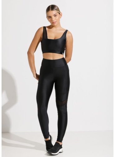 CALÇA LEGGING 7/8 SPEED PRETO