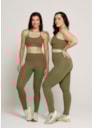 CALÇA LEGGING ADAPT VERDE MILITAR