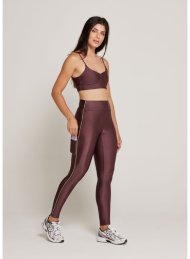 CALÇA LEGGING ATTRACT TRL MARROM