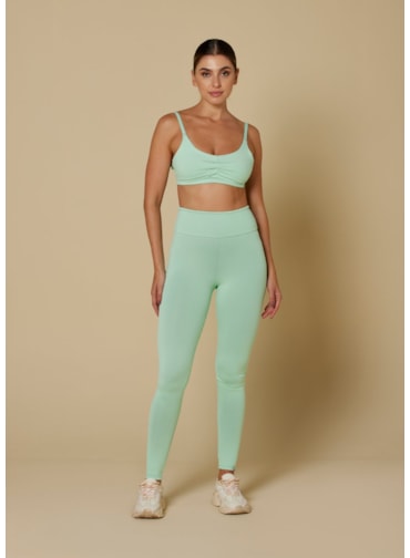 CALÇA LEGGING BASIC BLACKOUT VERDE ÁGUA