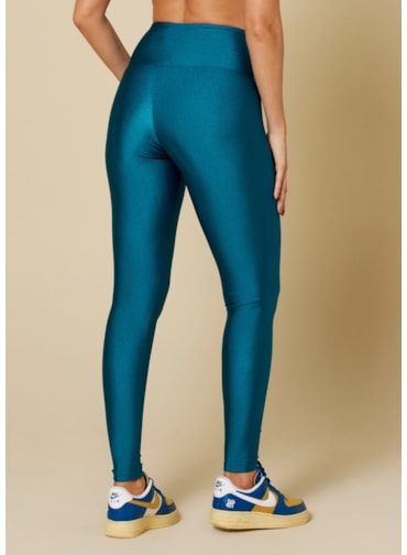 CALÇA LEGGING BASIC PLATINE AZUL