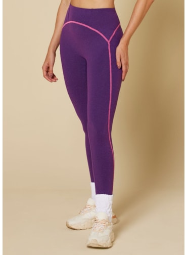 CALÇA LEGGING BESOS ROXO ORQUIDEA