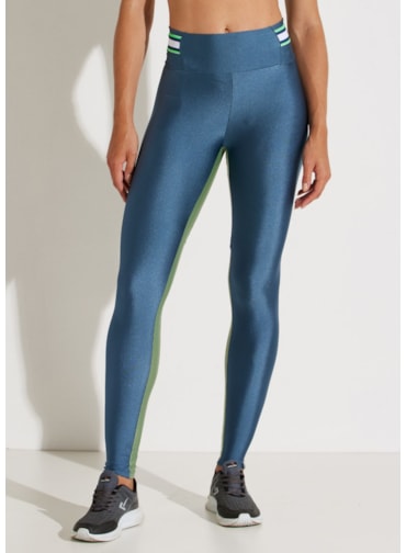 CALÇA LEGGING BONJOUR AZUL
