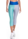 CALÇA LEGGING CAPRI OOPS! AZUL BIC / VERDE MENTA / CINZA