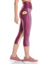 CALÇA LEGGING CAPRI OOPS! ROSA VIOLETA / LILÁS / AMARELO CANDY