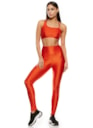 CALÇA LEGGING CREATIVE VERMELHO TELHA