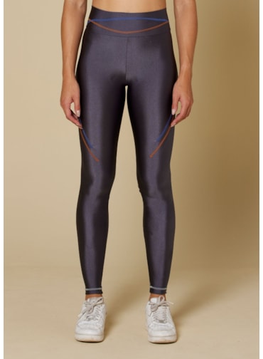 CALÇA LEGGING DEPORTIVA CINZA ESCURO