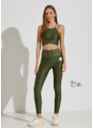 CALÇA LEGGING EIFFEL VERDE MILITAR