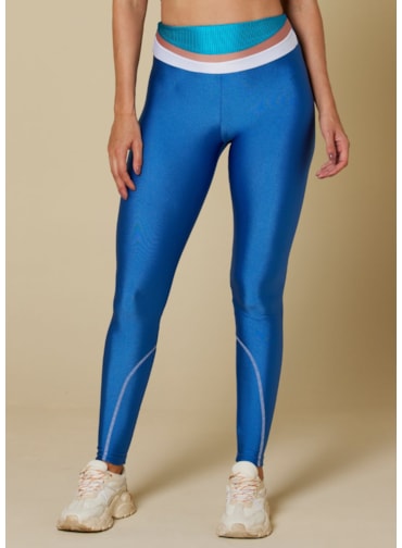 CALÇA LEGGING FRIDA AZUL NÁUTICO