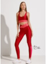 CALÇA LEGGING HEALTH CEREJA