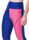 CALÇA LEGGING MATCH AZUL / ROSA