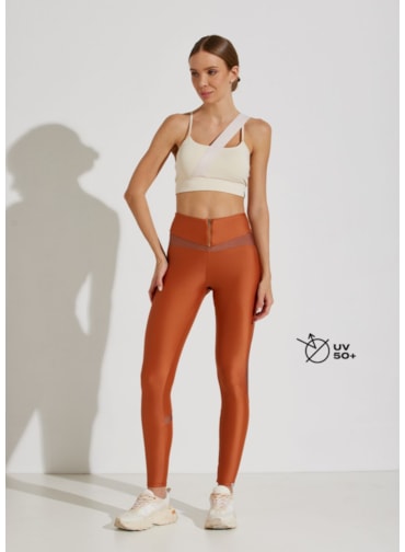 CALÇA LEGGING MONTARIA BELLE MARROM