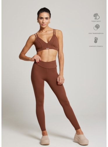 CALÇA LEGGING NOW NG MARROM