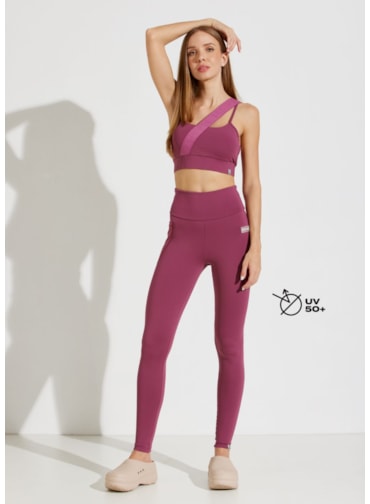 CALÇA LEGGING PARIS LILÁS