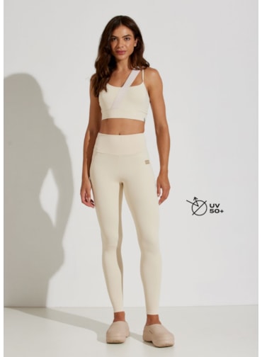 CALÇA LEGGING PARIS OFF WHITE