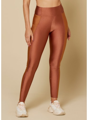 CALÇA LEGGING PERFECTO BRONZE