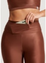 CALÇA LEGGING PLAY ATK MARROM CAPPUCCINO