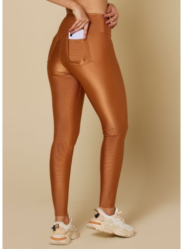 CALÇA LEGGING POEMA MARROM