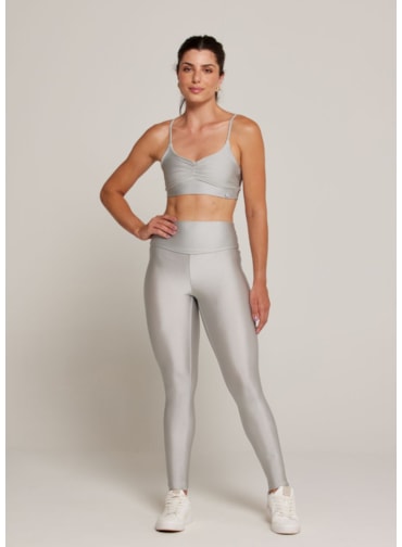 CALÇA LEGGING PUSH TRL PRATA