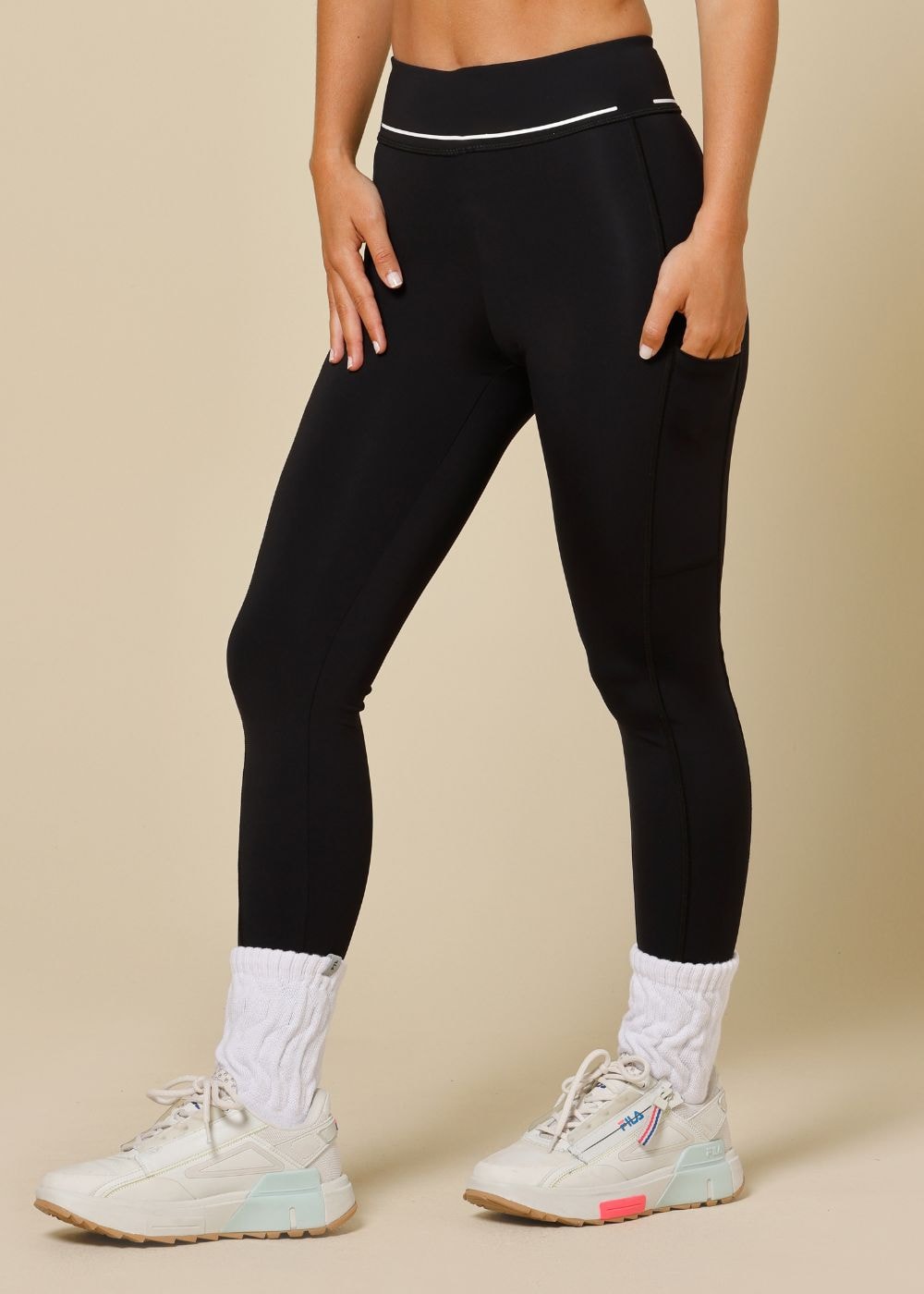 CALÇA LEGGING RJ AZUL MARINHO