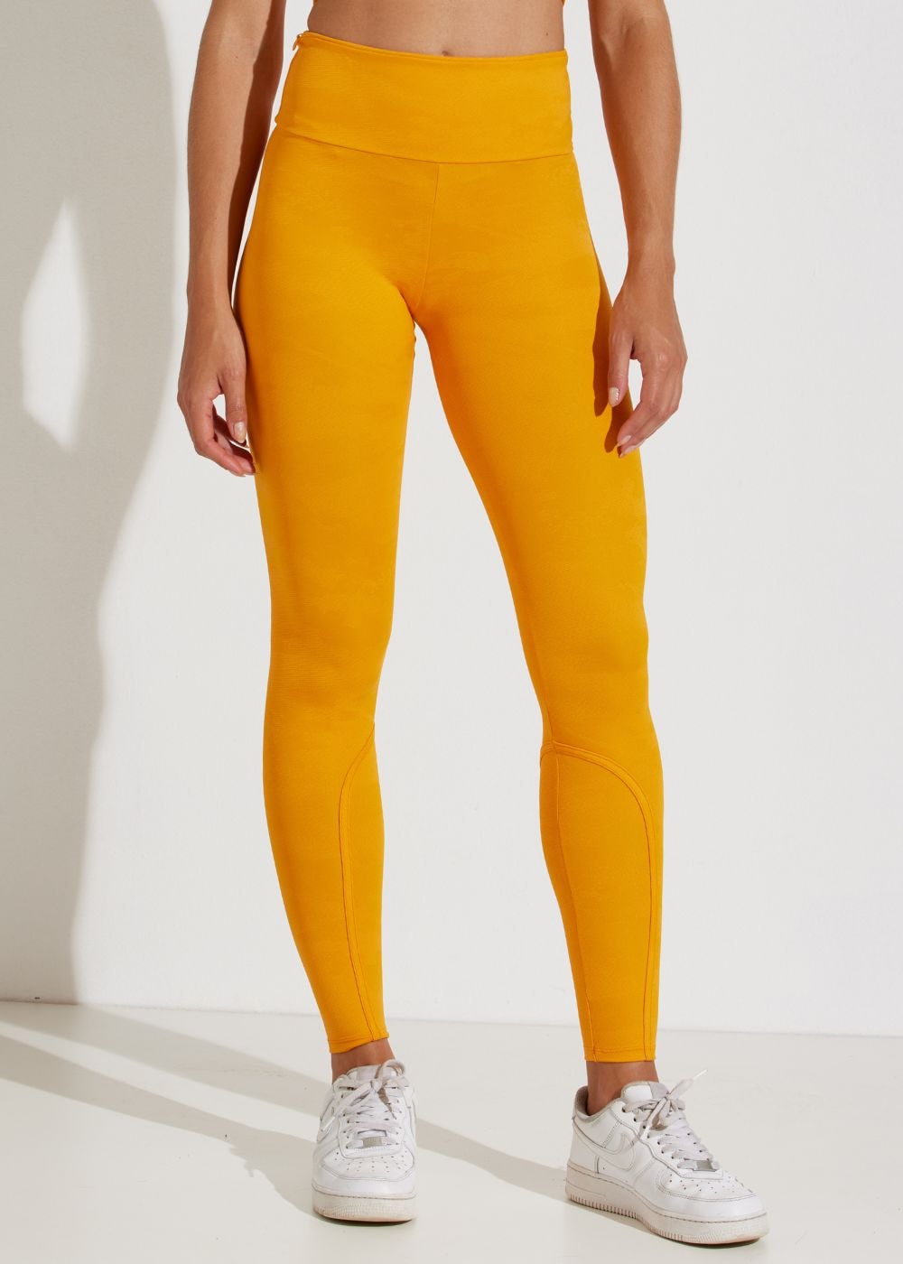 CALÇA LEGGING SOLEIL LARANJA MANGA