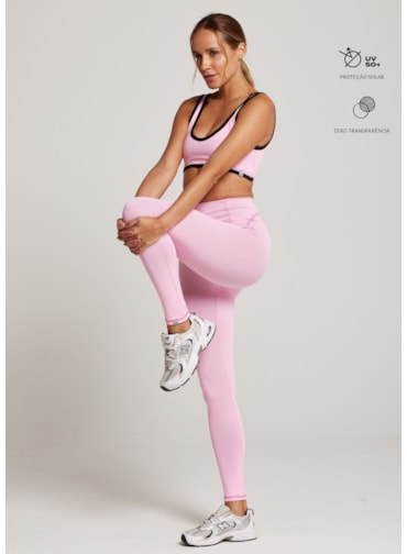 CALÇA LEGGING START BC ROSA BEBÊ