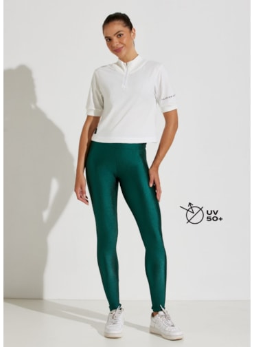 CALÇA LEGGING STILO VERDE ESCURO