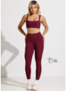 CALÇA LEGGING SUMMIT CO2 ROXO