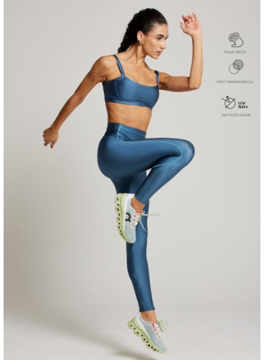 CALÇA LEGGING SUNSHINE TRL AZUL