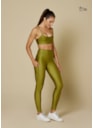 CALÇA LEGGING TROPICALE VERDE PISTACHE