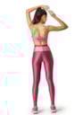 CALÇA LEGGING VIVA ROSA VIOLETA