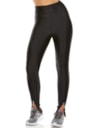 CALÇA LEGGING ZÍPER PRATA / GRAFITE