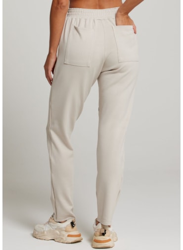 CALÇA RUNNER BEGE