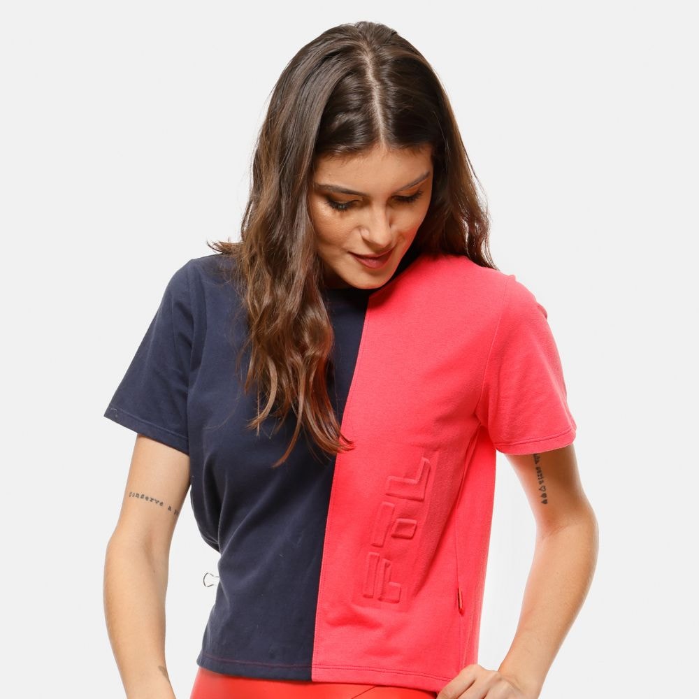 CAMISETA FUTURE CINZA COM AZUL