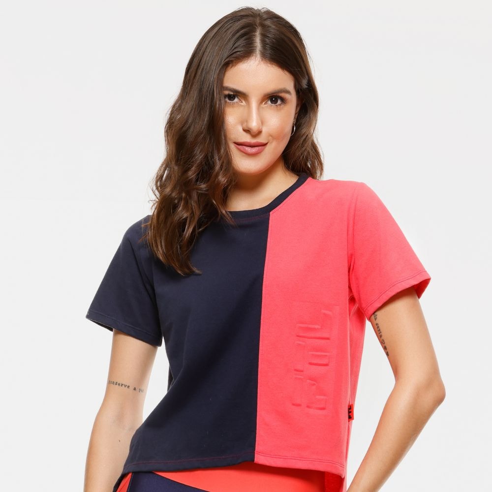 CAMISETA FUTURE CINZA COM AZUL