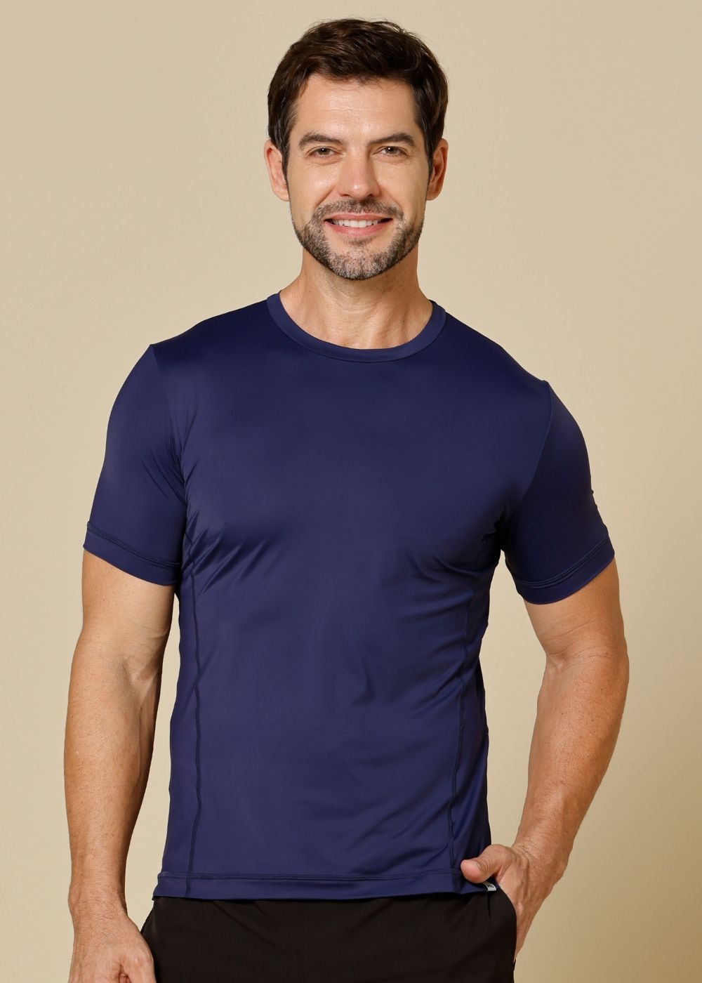 CAMISETA MASCULINA SUERTE PRETO