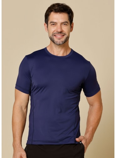 CAMISETA MASCULINA SUERTE AZUL MARINHO